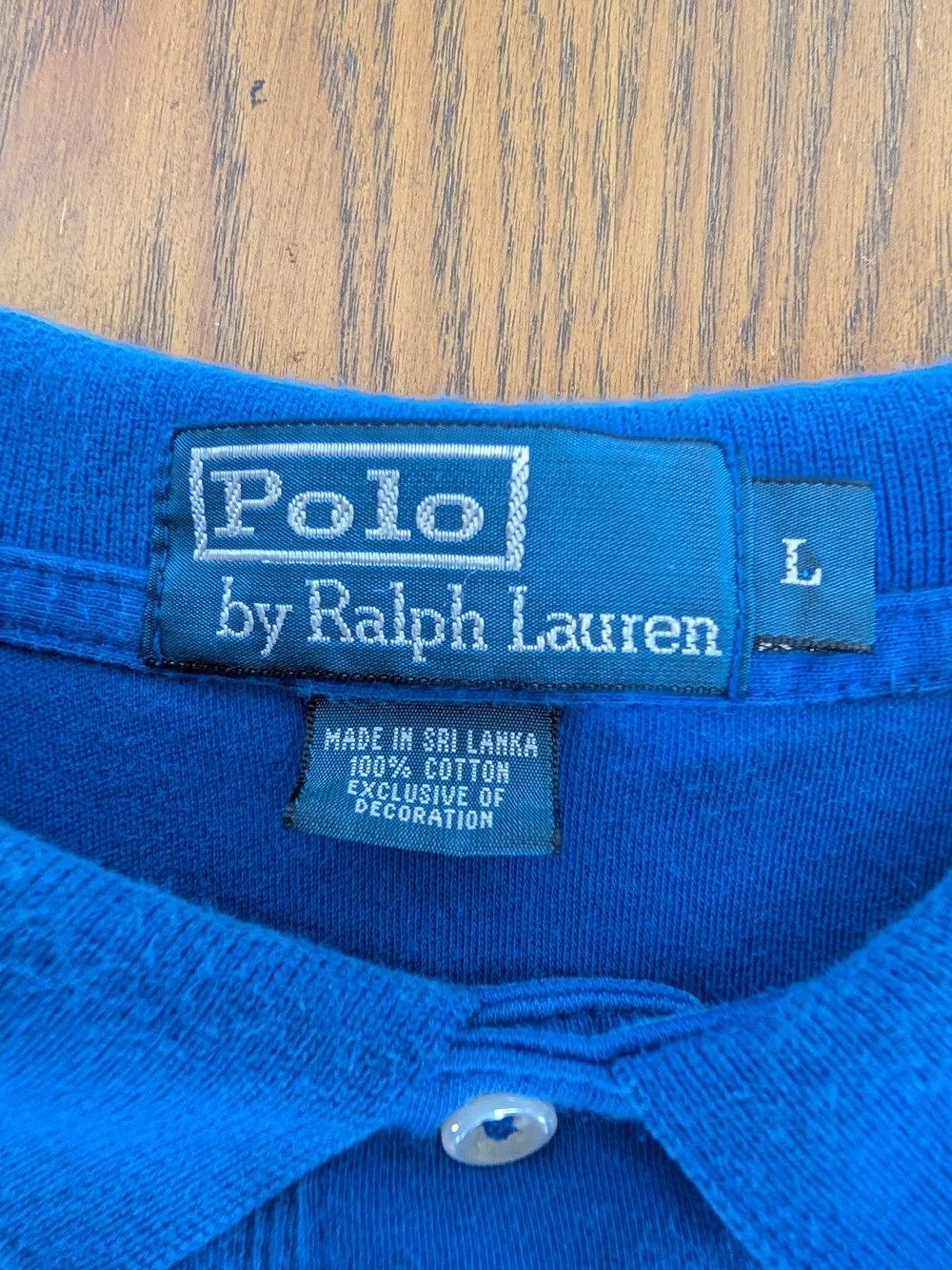 Ralph Lauren Polo Shirt in Royal Blue with Red Pony